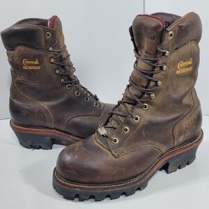 Chippewa Brown Waterproof Men's Boots Excellent Shape